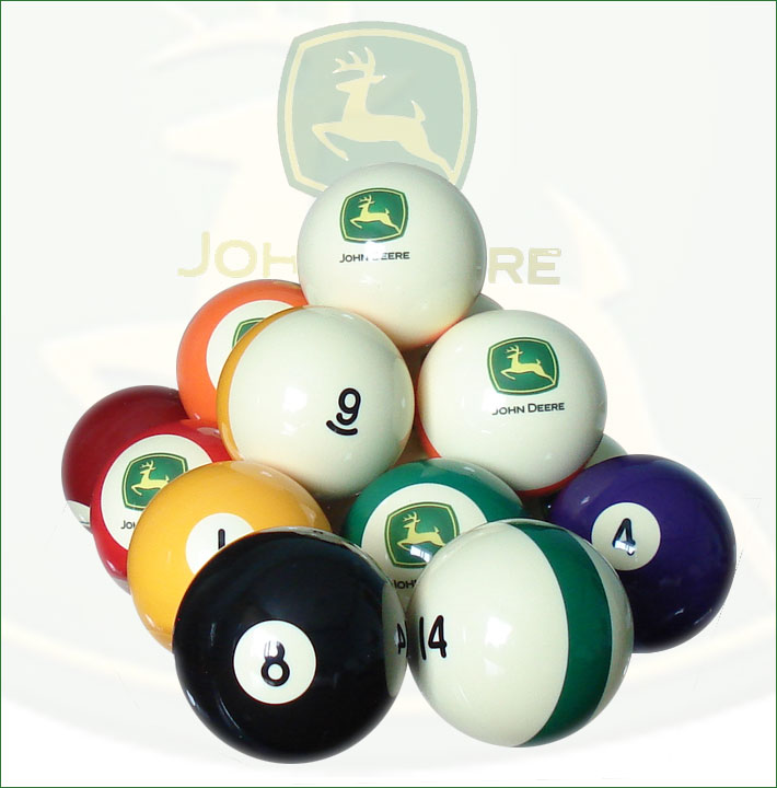 John Deere Billiard Balls